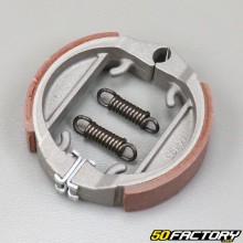 Zapatas de freno de 80x18 mm Peugeot 103, MBK 51, Motobécane AV88 (rueda tipo Leleu)