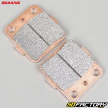 Plaquettes de frein métal fritté Honda TRX 400, Suzuki LTZ 400, Yamaha Raptor 660, YZ... Braking Racing