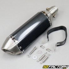 Silencer Honda CBR 125 and CB 125 R adaptable