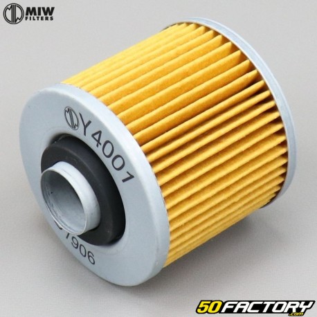 Y4001 Filtro de aceite Yamaha XV, Aprilia,  Derbi 660, MZ 660…MIW MEIWA