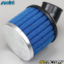 Filter long angled air foam 30&deg; &Oslash;36 mm PHBL and PHBH Polini blue