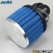 Filtro schiuma d'aria ad angolo lungo 90&deg; &Oslash;38 mm PHBL Polini blu