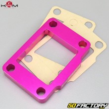 10 mm reed valve shim AM6 Minarelli KRM Pro Ride pink