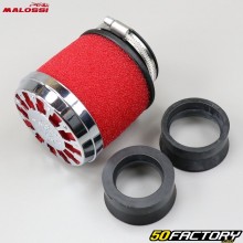 Filter air foam horn straight &Oslash;60 mm SHA, PHBH Malossi red