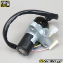 Ignition switch with steering lock Derbi,  Peugeot,  Rieju,  Aprilia,  Gilera,  Beta... (6 pins) Fifty