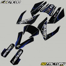 Kit déco Masai Ultimate et Hanway Furious Gencod Evo bleu