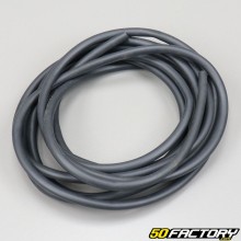 Tubo flessibile carburante/fluido rinforzato 6 mm nero (5 metri)