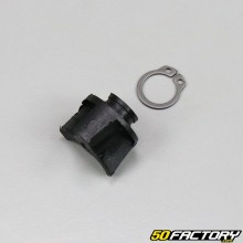 Dado porta cassetta degli attrezzi, carenatura GL 1000, GT 1000, Peugeot 103 SP, MVL... (con clip) nero