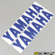 Stickers Yamaha bleus 320x75 mm (jeu de 2)