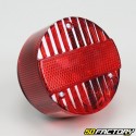 120mm red round rear light