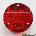 120mm red round rear light