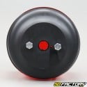 120mm red round rear light