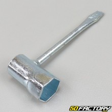 Universal Standard 21mm Spark Plug Wrench with 2 Screwdriver