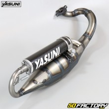 Escape Yasuni R silenciador de carbono Peugeot horizontal Ludix, Speedfight 3 ... 50 2T