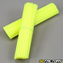 Capas de raio amarelo neon (kit)