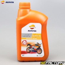 2T Repsol Moto Competición semi-synthetic engine oil 1L