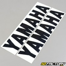 Stickers Yamaha noirs 330x80 mm (jeu de 2)
