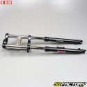 Ã˜30 mm standard fork Peugeot 103, MBK 51 EBR black