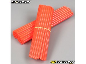 Copre i raggi Gencod rosso fluo (kit) - Parti di attrezzature per  motociclette