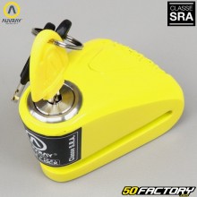 Antifurto blocca disco omologato assicurazione SRA Auvray DK-10 giallo