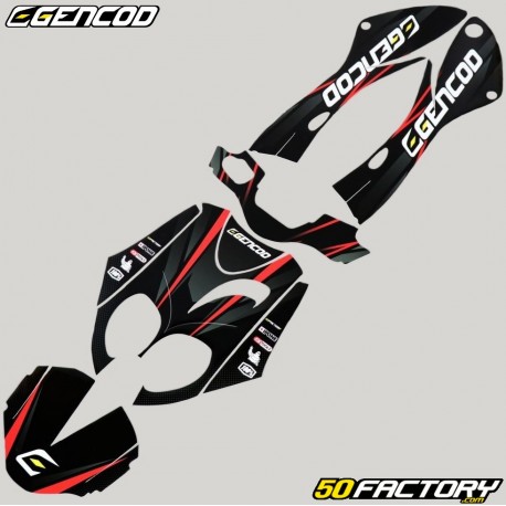 Kit decorativo Peugeot TKR et Trekker Gencod  Evo rojo