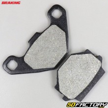 Organische Bremsbeläge Derbi  DXR Xnumx, Husqvarna wrk xnumx, Yamaha YFM Grizzly 300 ... Braking