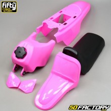 Kit de plástico completo Yamaha PW 50 Fifty rosa