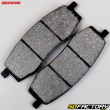 Organic brake pads Yamaha YZ 125, 250, 490 ... Braking