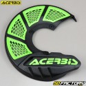 Protector de disco de freno delantero Ã˜XNUMXmm Acerbis  X-Brake XNUMX negro y verde