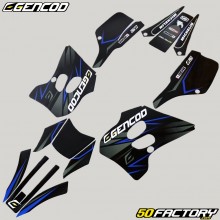 Kit grafiche adesivi Suzuki RMX  et  SMX Gencod Evo blu