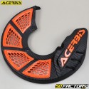 Protector de disco de freno delantero Ã˜XNUMXmm Acerbis  X-Brake XNUMX negro y naranja