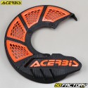 Protector de disco de freno delantero Ã˜XNUMXmm Acerbis  X-Brake XNUMX negro y naranja