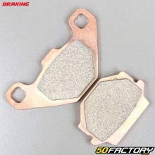 Sintered metal brake pads Derbi  DXR 200, Husqvarna WRK 240, Yamaha YFM Grizzly 300 ... Braking Off-Road