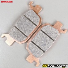 Plaquettes de frein arrière métal fritté Honda Nes, Forza, Swing, SH... Braking