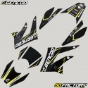 Kit decorativo Derbi  DRD, Gilera SMT, RCR  (XNUMX - XNUMX) Gencod  Evo amarillo