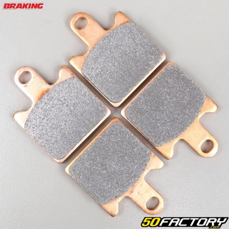 Kawasaki sintered metal brake pads ZX 6R Ninja 600, Z 750R, ZZR 1400 ... Braking Evo