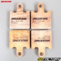 Kawasaki Sintermetall-Bremsbeläge ZX  XNUMXR Ninja XNUMX, Z XNUMXR, ZZR XNUMX ... Braking  Evo