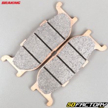 Sintered metal front brake pads Yamaha Majesty, MBK Skyliner 400 ... Braking