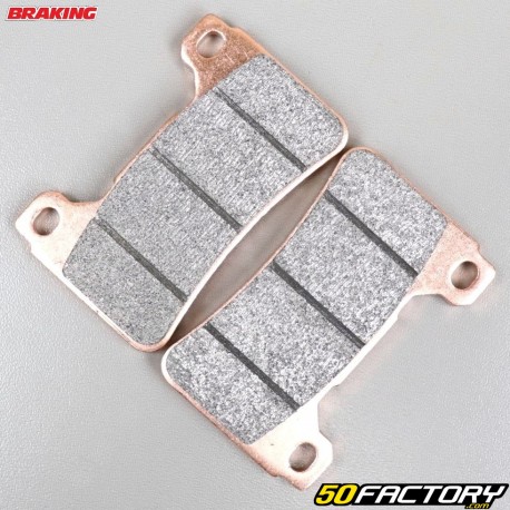 Pastillas de freno de metal sinterizado Honda CBR 600, 1000, Crosscorredor y VFR 800 Braking