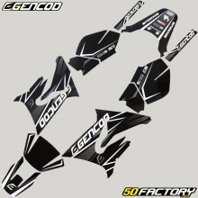 Kit decorativo Yamaha DT  XNUMX e MBK X-Limit (desde XNUMX) Gencod  Evo branco