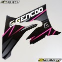 Dekor kit Yamaha DT  XNUMX und MBK X-Limit (seit XNUMX) Gencod  Pink evo