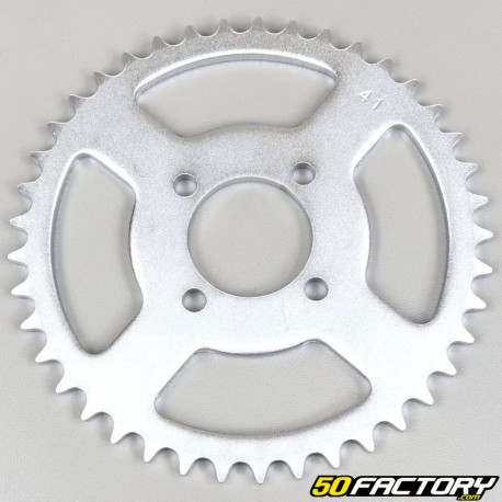 Rear sprocket 41 teeth steel 420 Yamaha DT MX,  DTR,  FS1, RD50... gray