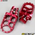 Foot pegs KTM SX-F 250 (2016 - 2021), Husqvarna FC 350... Scar Evolution red