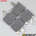 Pastiglie freno semimetalliche Kawasaki ZX 6R Ninja 600, Z 750R, ZZR 1400 ... Braking Racing