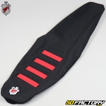 Capa de assento Honda CRF 250 R (2010 - 2013) e 450 (2009 - 2012) JN Seats preto e vermelho