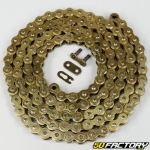 AFAM Cadena Moto 420 134M Super Reforzado Oro (Carrera)