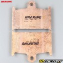 Vordere Bremsbeläge aus gesintertem Metall Suzuki GSX  RXNUMX, Triumph Daytona  XNUMX ... Braking  Evo