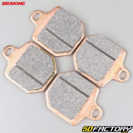 Plaquettes de frein métal fritté Honda CRM 125, 250, 450, 490... Braking