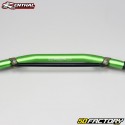 Guidon Ø28mm Renthal Twinwall 996 Villopoto/Stewart vert avec mousse