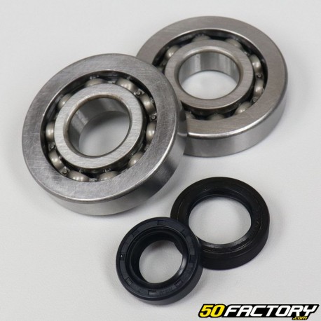 Crankshaft bearings and seals Peugeot Speedfight, Tkr, Trekker,  Vivacity,  Zenith ... 50